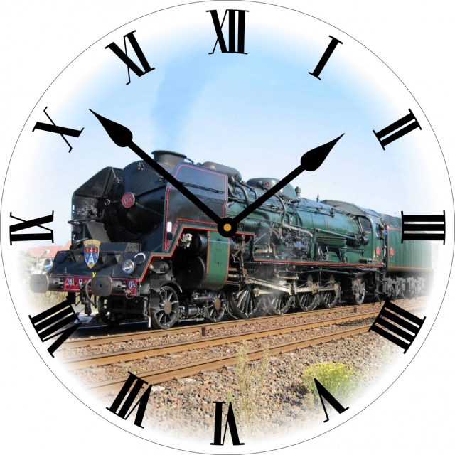 Horloge train à vapeur 241R