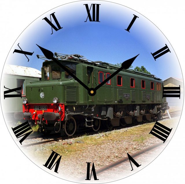 Horloges trains électrique 2D2 5525