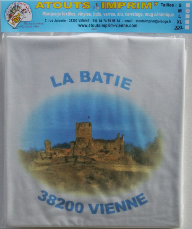 Tee-shirt La Bâtie de Vienne 38200