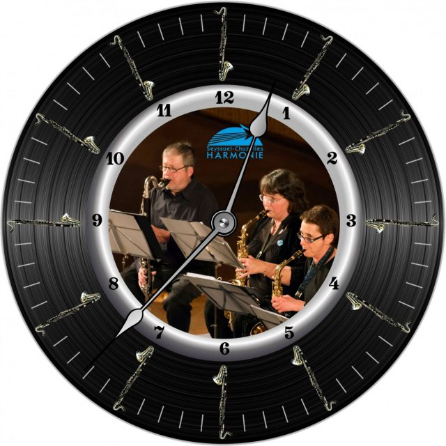 Horloge Harmonie Clarinette Basse