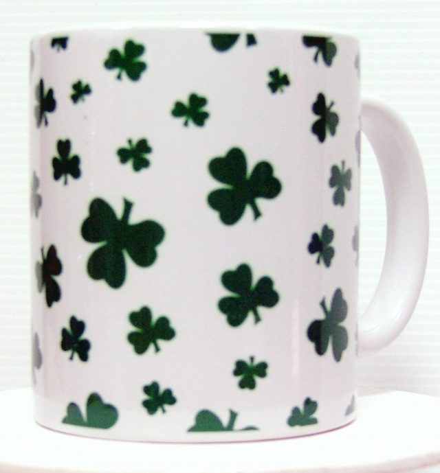 Mug St-Patrick Trèfles