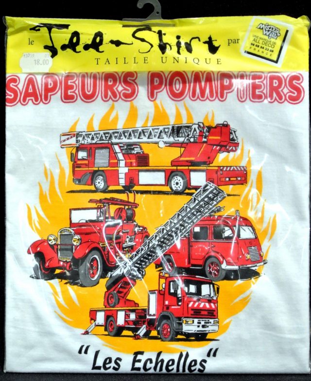 Tee-shirt Pompiers