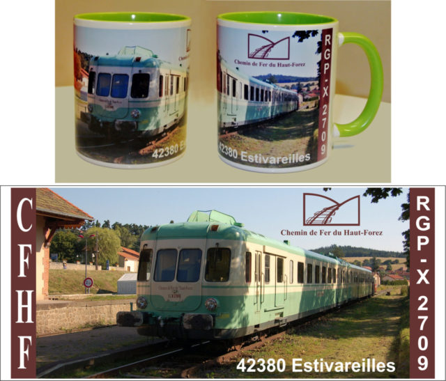 Mug N° 7 RGP X 2709 - Train restaurant Trifola express