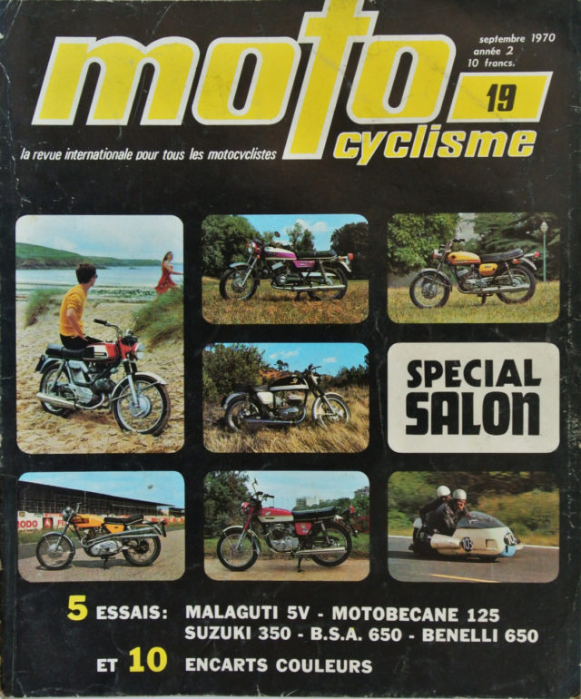 Revue Motocyclisme 1970