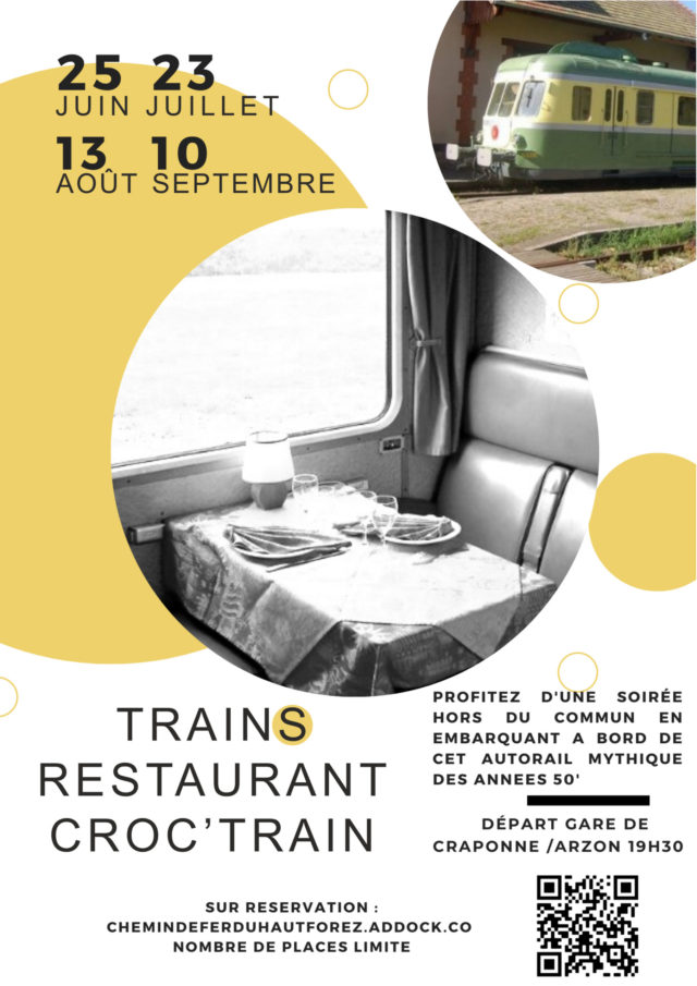 Train restaurant du CFHF
